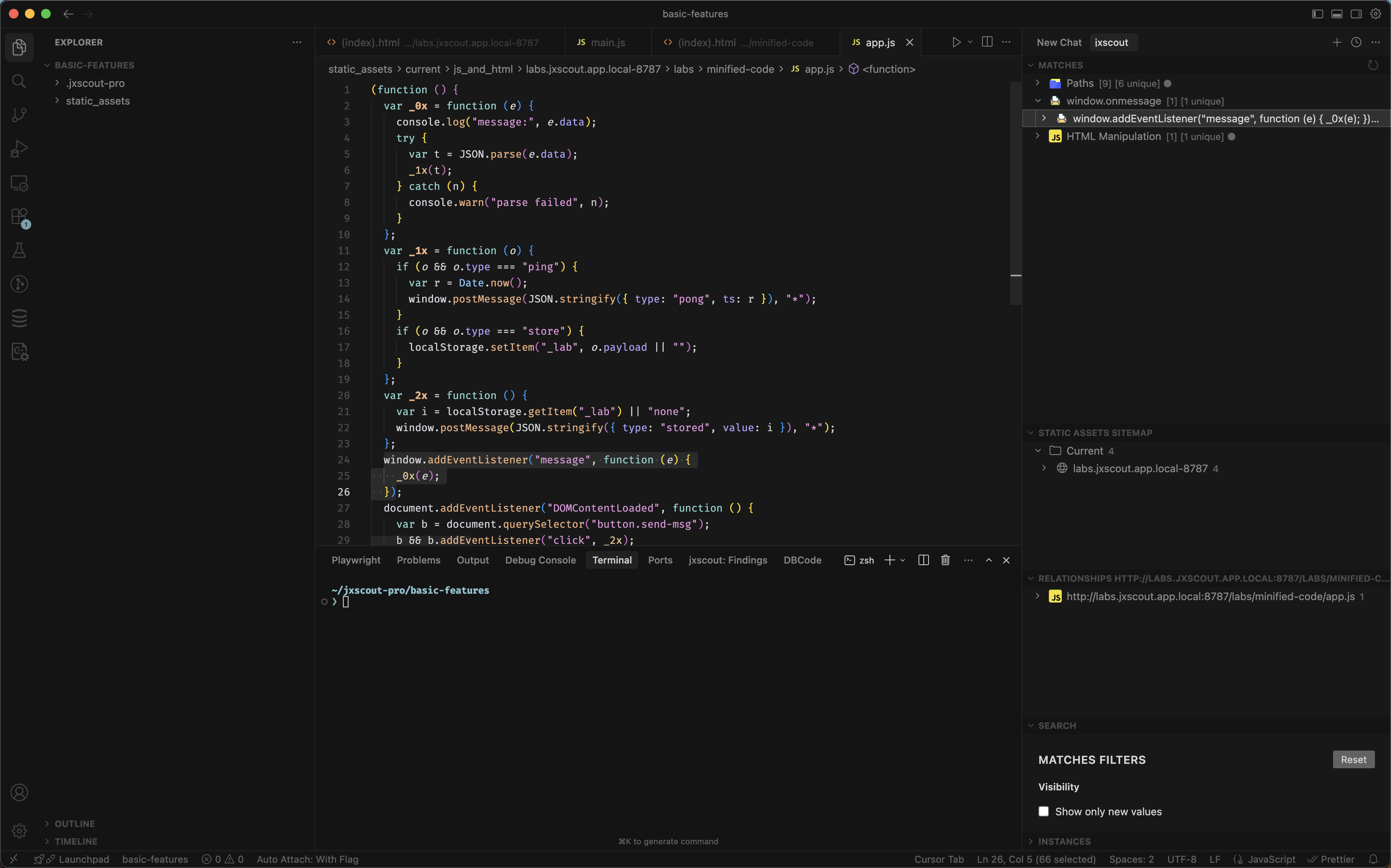 vscode beautified
